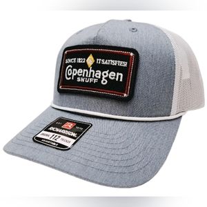 Copenhagen Retro Vintage Style Richardson 112 Snuff Dip Chew Trucker Patch Hat C